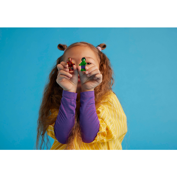 Конструктор LEGO 76287 Залізна Людина на мотоциклі й Галк