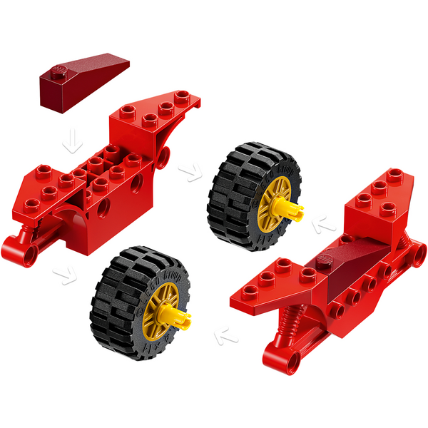 Конструктор LEGO 76287 Залізна Людина на мотоциклі й Галк