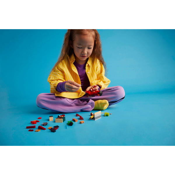 Конструктор LEGO 76287 Залізна Людина на мотоциклі й Галк