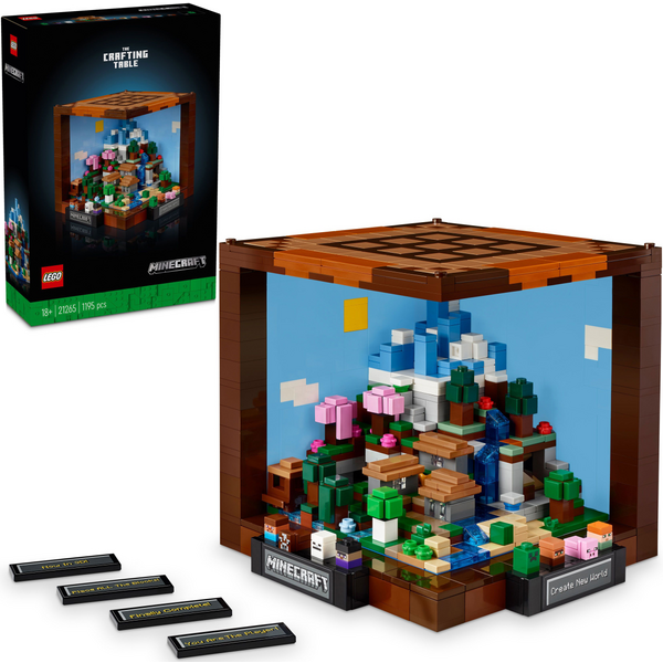Конструктор LEGO Minecraft Верстак 1195 деталей (21265)