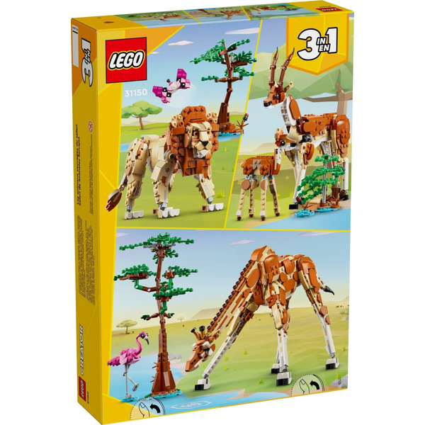 LEGO Creator Дикі тварини сафарі 780 деталей (31150)