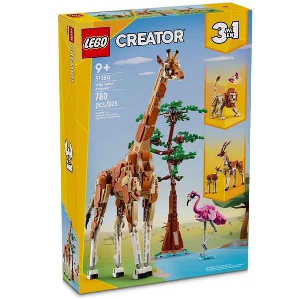 LEGO Creator Дикі тварини сафарі 780 деталей (31150)