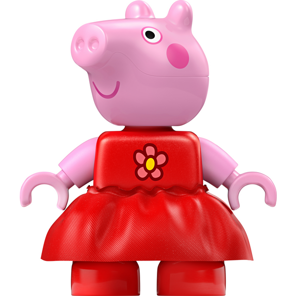 Блоковий конструктор LEGO Duplo Садок і будиночок на дереві Пеппи (10431)