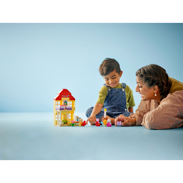 Конструктор LEGO DUPLO Праздничный дом Пеппи 59 деталей