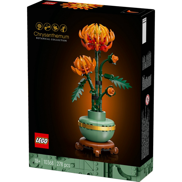 Конструктор LEGO Botanicals Хризантема 278 деталей
