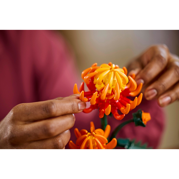 Конструктор LEGO Botanicals Хризантема 278 деталей