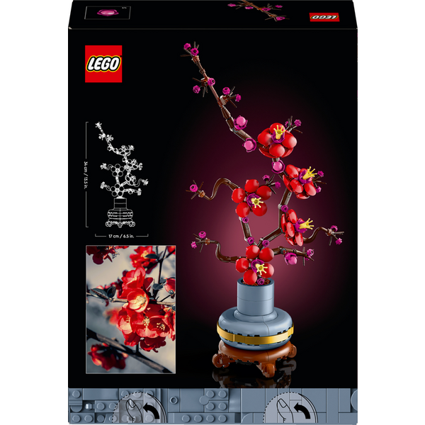 Конструктор LEGO Botanicals Сливовий цвіт 327 деталей