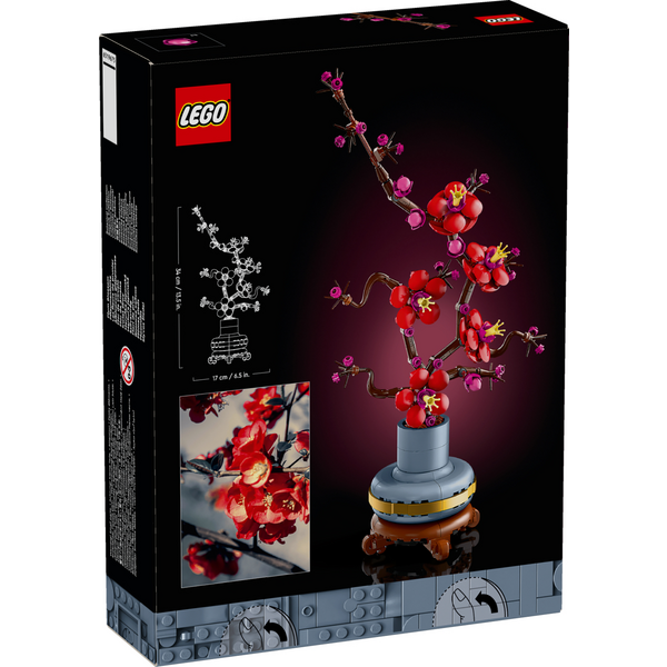 Конструктор LEGO Botanicals Сливовий цвіт 327 деталей