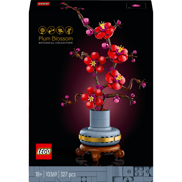 Конструктор LEGO Botanicals Сливовий цвіт 327 деталей