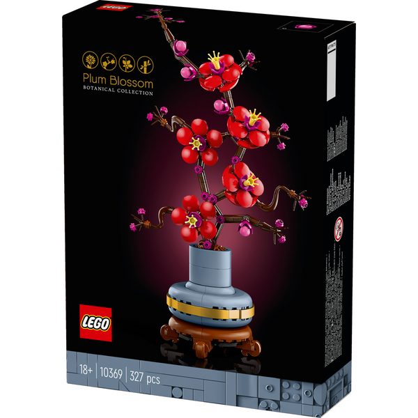 Конструктор LEGO Botanicals Сливовий цвіт 327 деталей