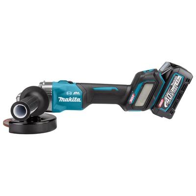 Шліфмашина кутова акумуляторна Makita GA023GM201 125мм XGT 36В 2х4А·год 3000-8500об·хв 3.3кг