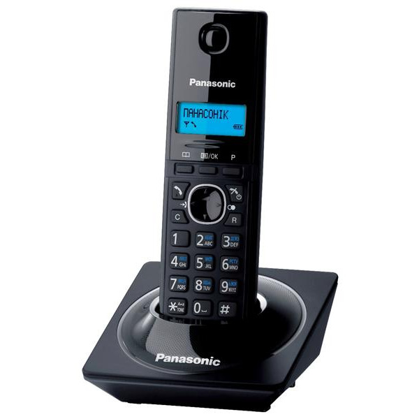 Радіотелефон DECT Panasonic KX-TG1711UAB, чорний