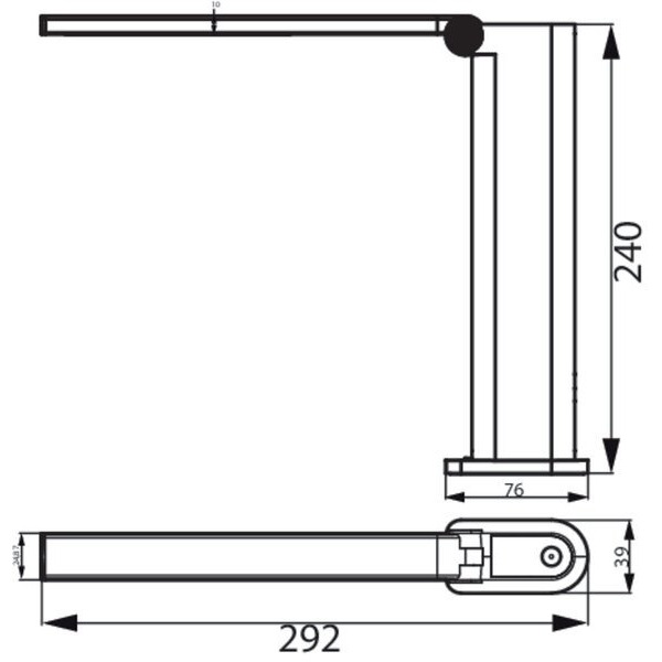 Лампа настільна акумуляторна Philips Amber білий (929003194507)