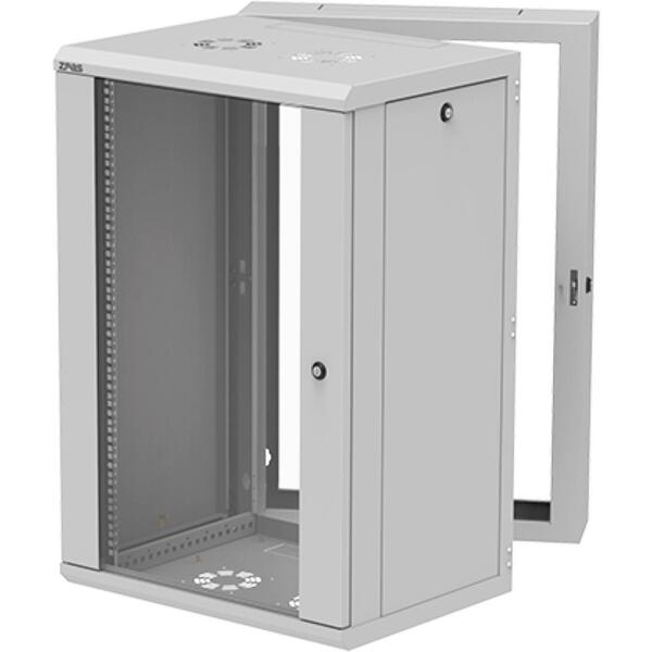 Шафа ZPAS 19, 18U, Z-CUBE 600x600 мм (W-ZCUBE6060-18S-011)
