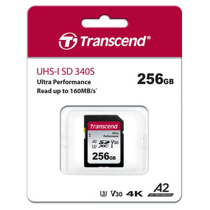 Карта пам'яті Transcend TS256GSDC340S