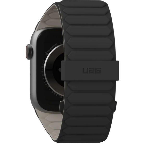 Ремешок UAG для Apple Watch Ultra 2/Ultra 49/45/44/42mm, Pathfinder, Black/Titanium (194161114036)