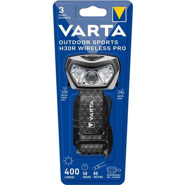 Ліхтар VARTA Indestructible H30 Pro 18650101401