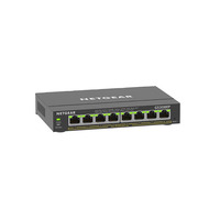 Комутатор NETGEAR GS308EP 8xGE PoE, 62Вт, WebSmart
