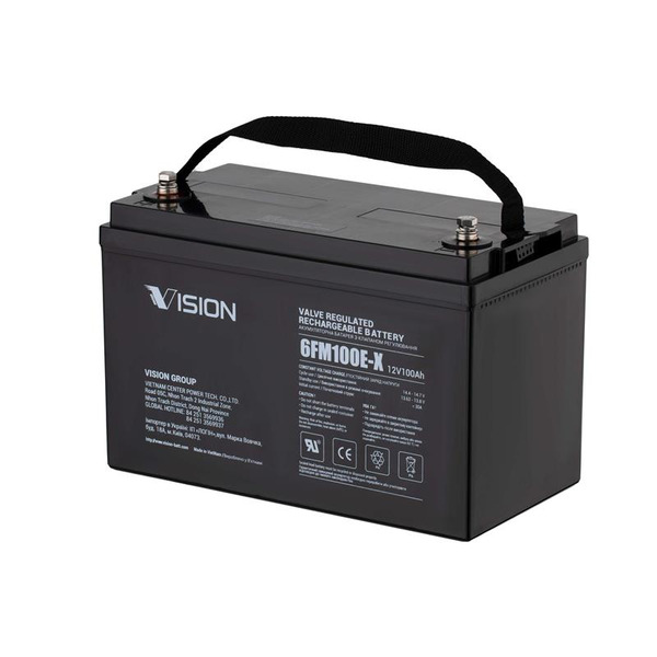 Акумуляторна батарея Vision FM, 12В, 100А 6FM100E-X