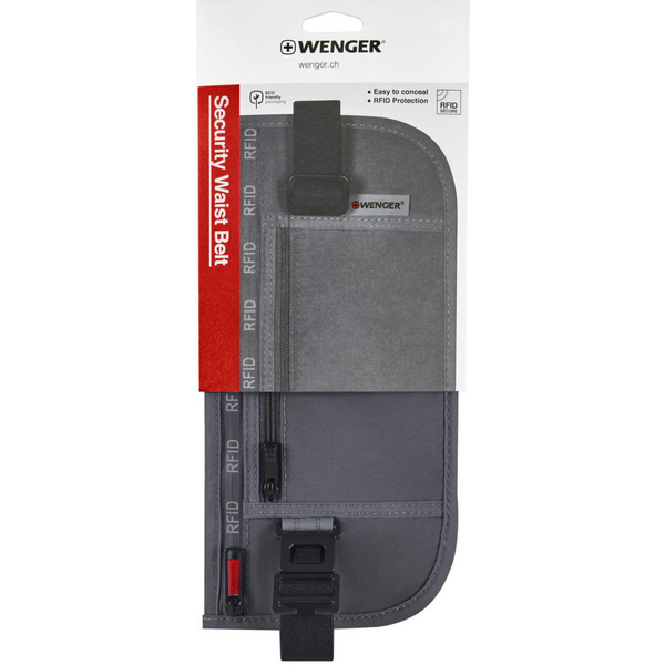 Сумка на пояс Wenger Waist belt with RFID pocket сіра