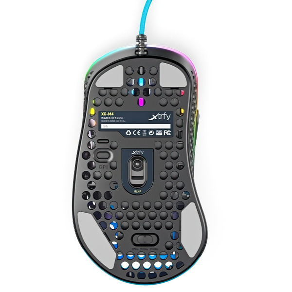Миша Xtrfy M4 RGB, Miami Blue XG-M4-RGB-BLUE