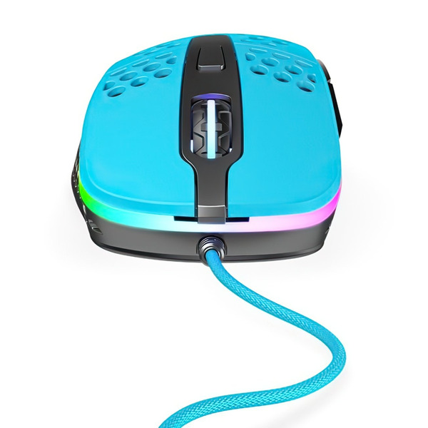 Миша Xtrfy M4 RGB, Miami Blue XG-M4-RGB-BLUE