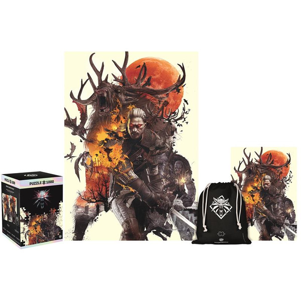 Пазл Witcher: Monsters puzzles 1000 эл.
