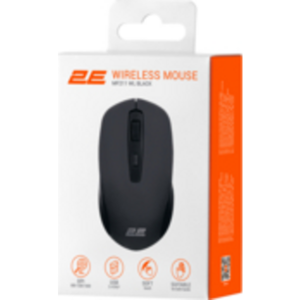 Миша 2E MF211 WL Black 2E-MF211WB