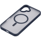 Чехол 2Е Basic для  iPhone 16 Plus, Soft Touch MagSafe Cover, синий темный