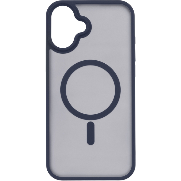 Чохол 2E Basic для iPhone 16 Plus Soft Touch MagSafe Cover Темно-синій 2E-IPH-16PL-OCLS-DB
