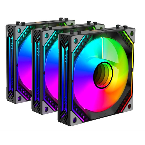 Вентилятор 2E GAMING Air Cool 2E-ACF120MB-ARGB