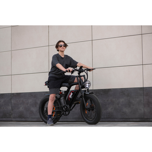 Електровелосипед 2E EB11 20", Червоно-Чорний
