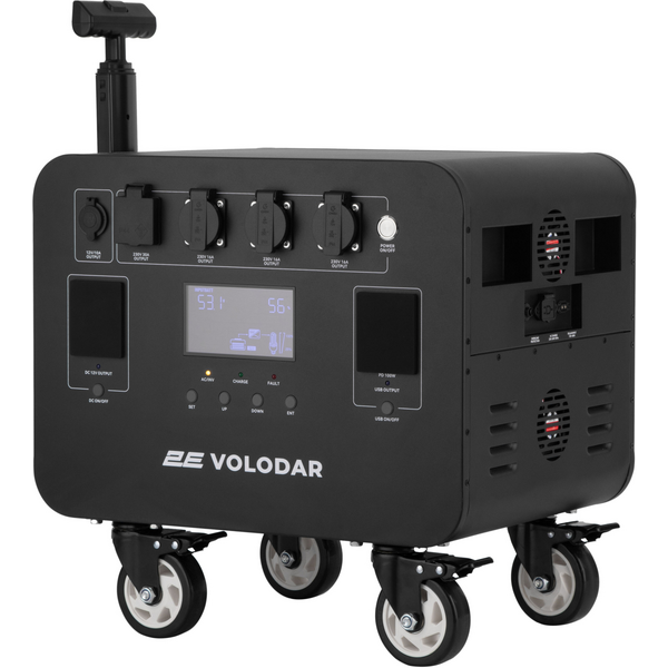 Портативна зарядна станція 2Е Volodar, 5000W, 5120Wh, WiFi/BT, розширення ємності (2E-PPS5051)