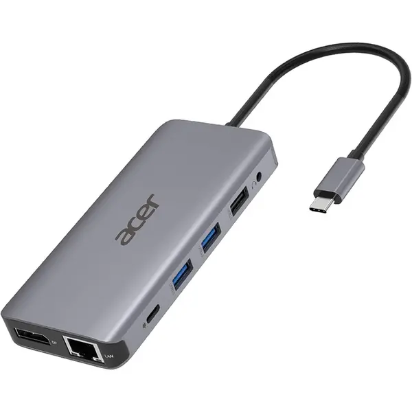 Док-станція для ноутбука Acer USB-C > 2xUSB-A Сірий