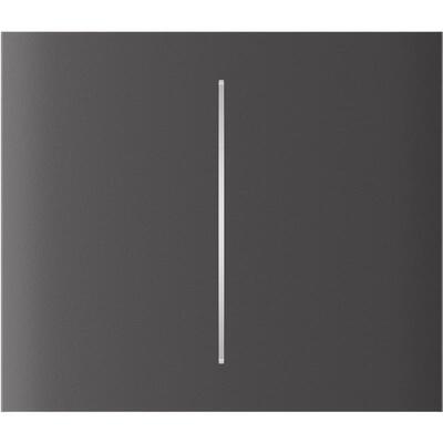 Кнопка центральная для двухклавишного вертикального выключателя Ajax CenterButton Vertical 2-gang for LightSwitch, Jeweler, беспроводной, grey