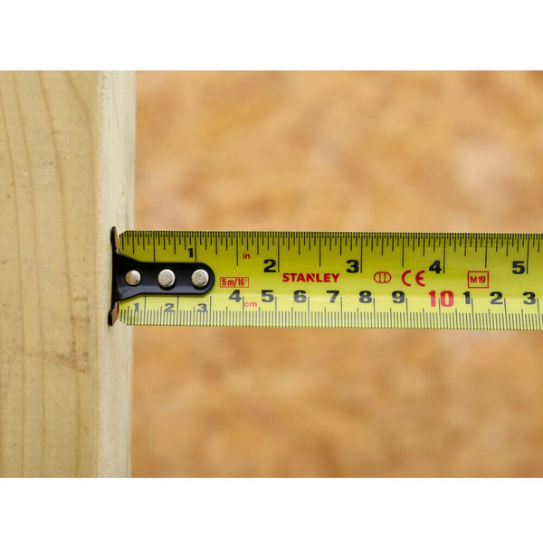 Рулетка измерительная FatMax®Autolock длиной 5 м/16, шириной 25 мм, в прорезиненном корпусес, двухсторонней шкалой STANLEY FMHT43242-0