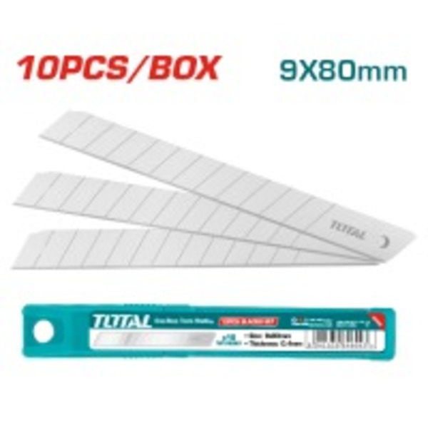 Ніж TOTAL THT5190901 леза для ножів 9мм,10шт.