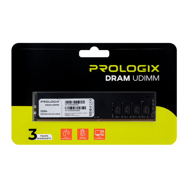 Оперативна пам'ять Prologix PRO8GB3200D4