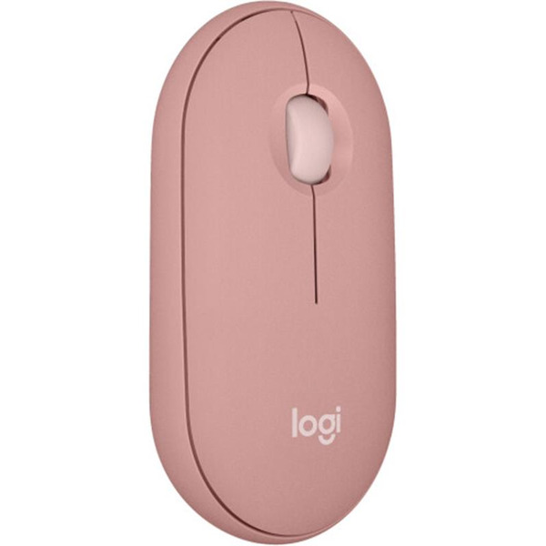 Мышь беспроводная Logitech Pebble Mouse 2 M350s Rose (910-007014)