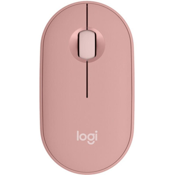 Мышь беспроводная Logitech Pebble Mouse 2 M350s Rose (910-007014)