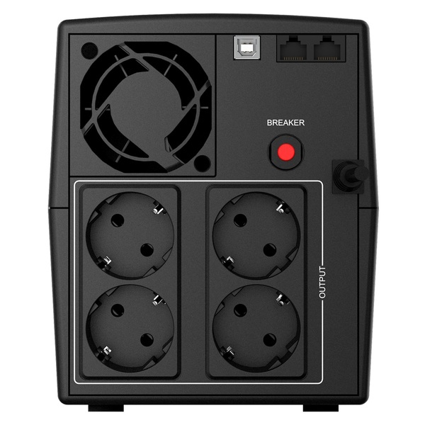 Лінійно-інтерактивний ДБЖ NJOY Keen 2000 USB (UPLI-LI200KU-CG01B)