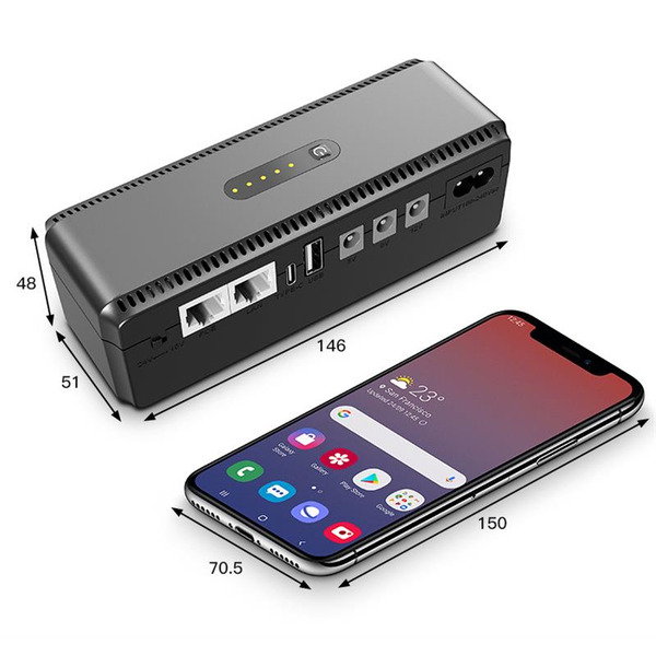 Джерело безперебійного живлення Yepo Smart DC-UPS 6980228112485