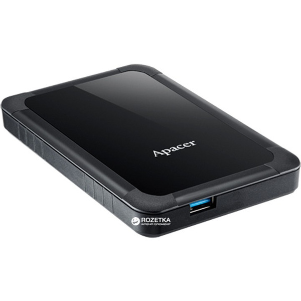 Зовнішній жорсткий диск 2.5 USB 2.0TB Apacer AC532 Black (AP2TBAC532B-1)