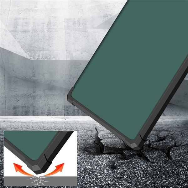 Чехол-книжка BeCover Ultra Slim Origami для Amazon Kindle Paperwhite 11th Gen. 2021 Dark Green (707220)