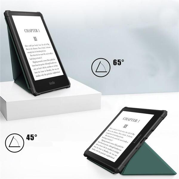 Чехол-книжка BeCover Ultra Slim Origami для Amazon Kindle Paperwhite 11th Gen. 2021 Dark Green (707220)