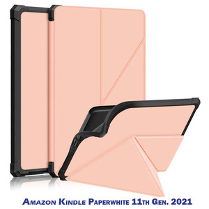 Чохол-книжка BeCover Ultra Slim Origami для Amazon Kindle Paperwhite 11th Gen. 2021 Rose Gold (707223)