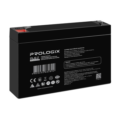 Аккумуляторная батарея Prologix 6V 7AH (PL6-7) AGM