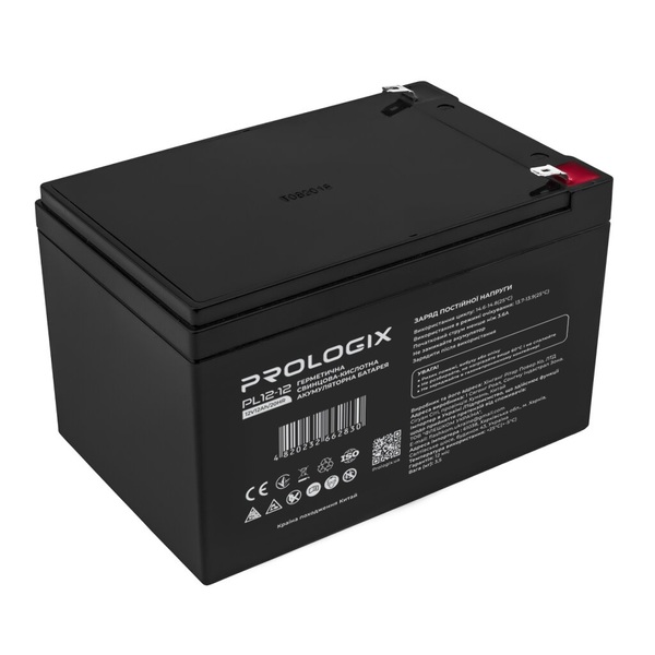 Акумуляторна батарея Prologix PL12-12 12V 12AH