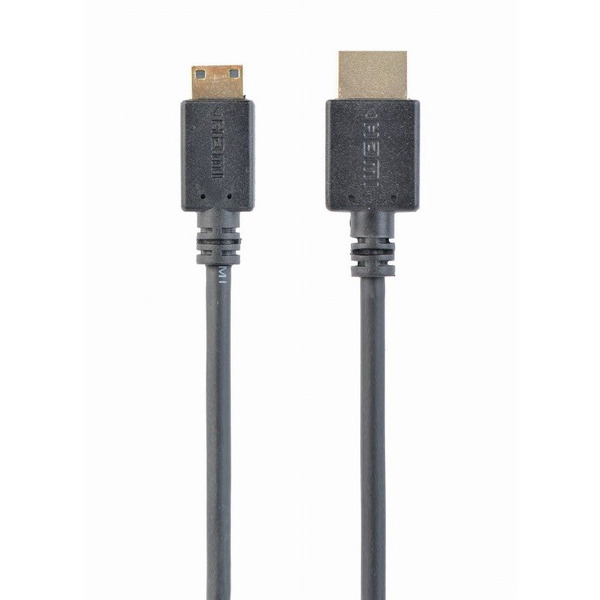 Кабель Cablexpert HDMI - mini-HDMI V 1.4 (M/M), 3 м, чорний (CC-HDMI4C-10) пакет