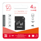 Карта пам`яті MicroSDHC 4GB Class 10 T&G + SD-adapter (TG-4GBSDCL10-01)